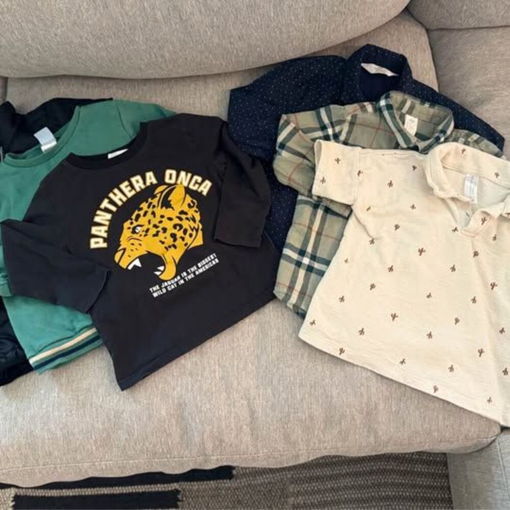 H&M Toddler Boy 6 Piece Bundle Sz 3-4T